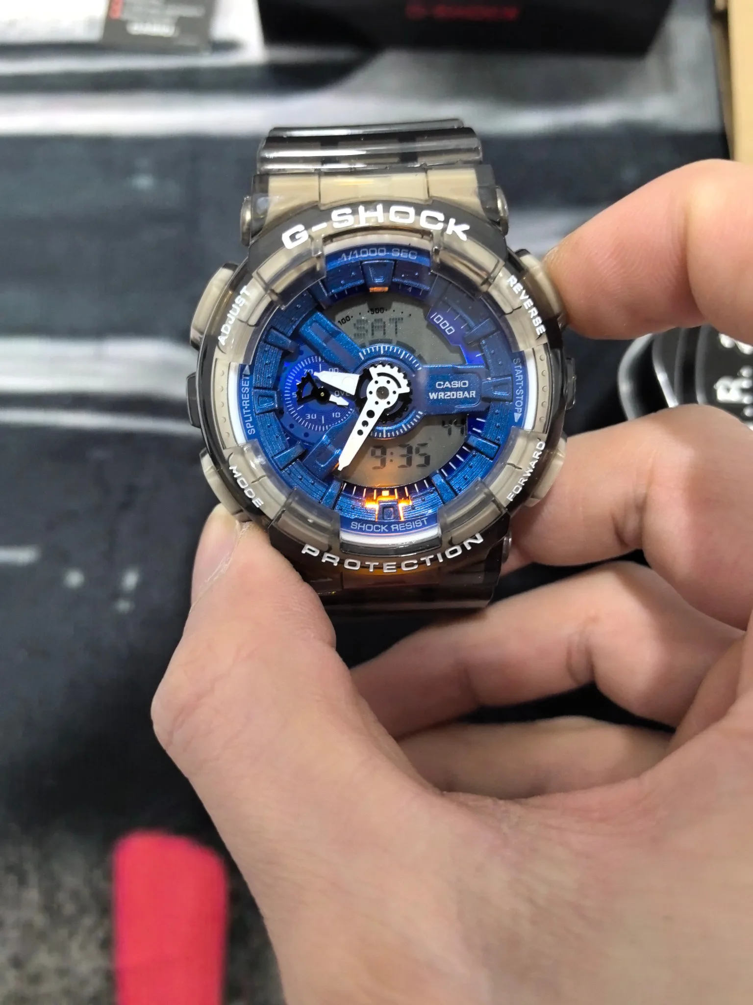 CASIO Ga110 серия Ударопрочный и антимагнитный 200-метровый водонепроницаемый