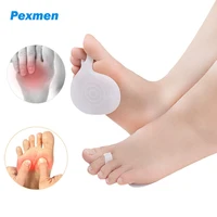 pexmen 2pcspair gel metatarsal pads forefoot pad ball of foot cushions shoes insole for rapid pain relief foot care protector