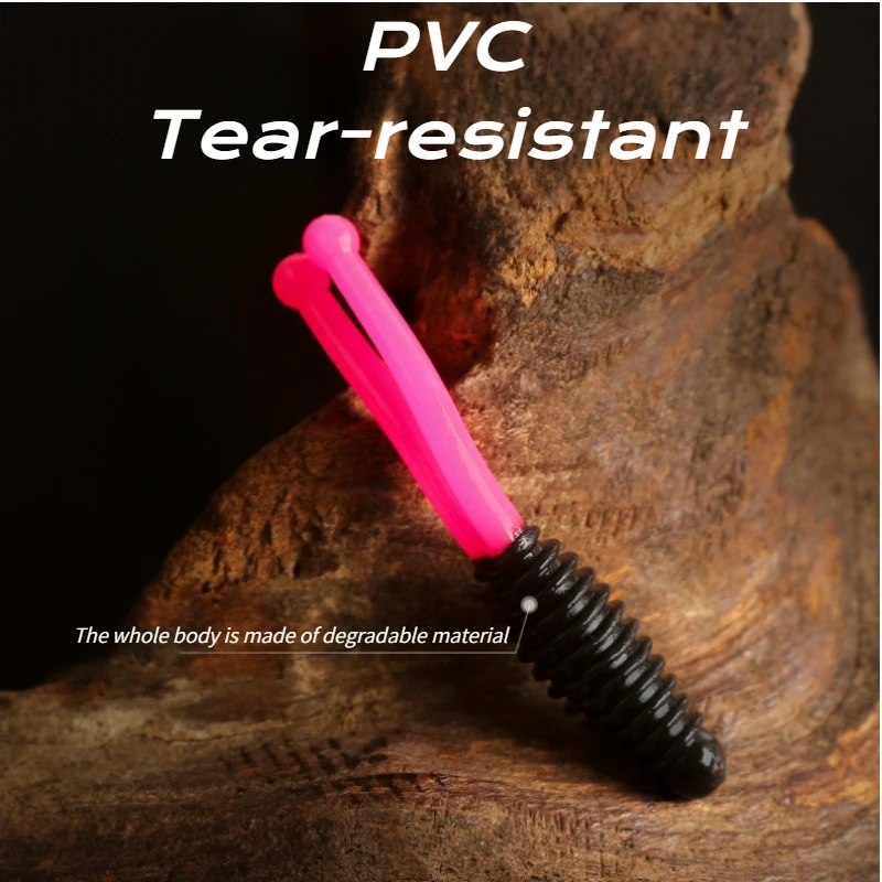 20 шт. мягкая рыболовная приманка с резьбой