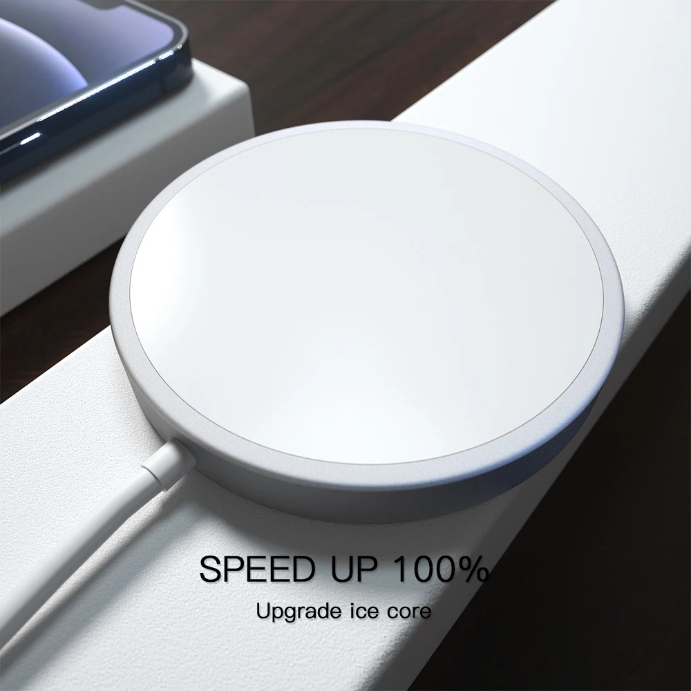 15w magnetic wireless charger for iphone 12 13 pro max 12 13pro qi fast charger for iphone 12 mini usb c pd adapter magsafing free global shipping