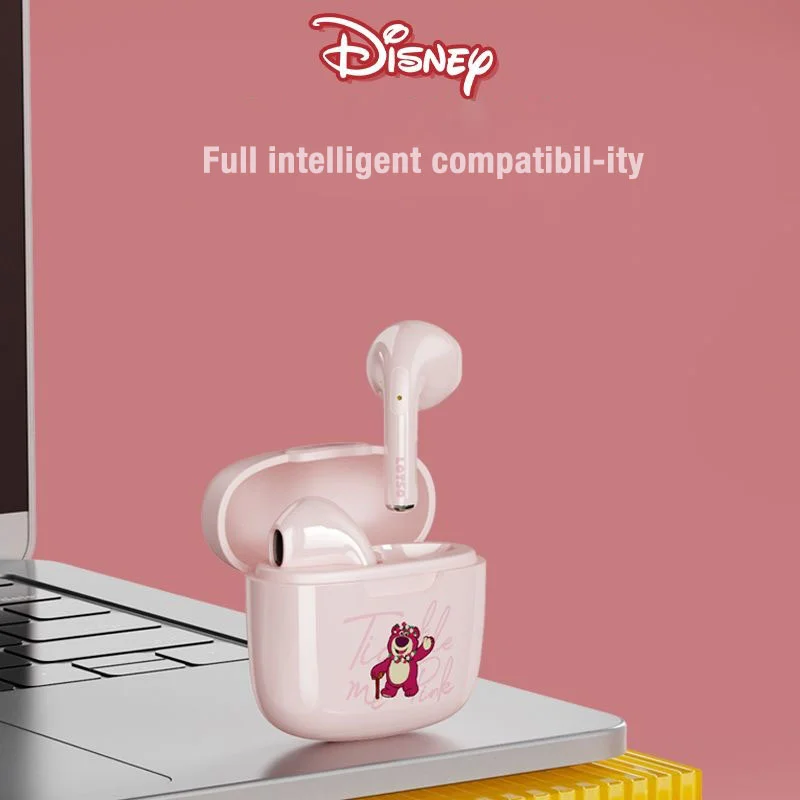 

Disney Pooh Bear Earphones Bluetooth 5.3 Wireless Headphones Waterproof Microphone Game HiFi Stereo for On All Smartphone Xiaomi