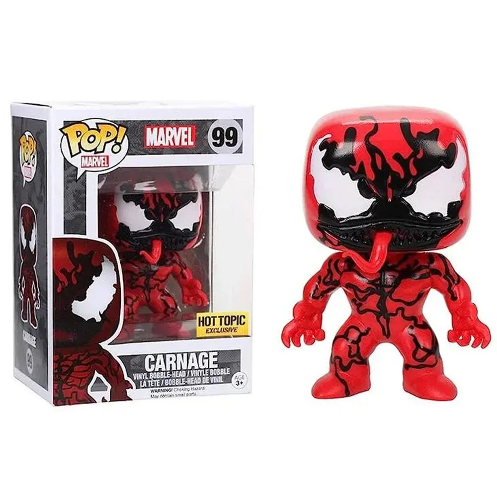 Funko Pop флэш № 82 карнидж #889 #99 анти-Веном #100 веномизированная Черная пантера #370