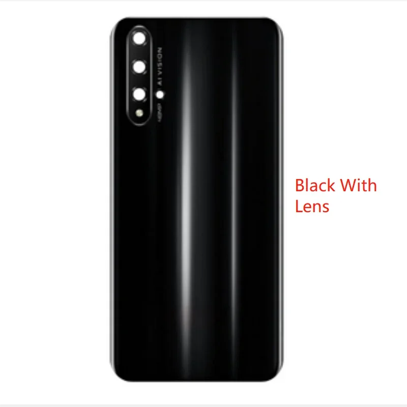 Задний корпус для Honor 20 YAL-AL00 6 26 дюйма стеклянная крышка батарейного отсека ремонт