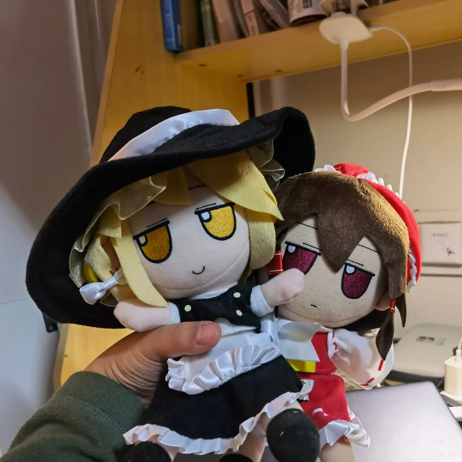 В наличии Высококачественная плюшевая кукла аниме проект TouHou Fumo прекрасная Kirisame