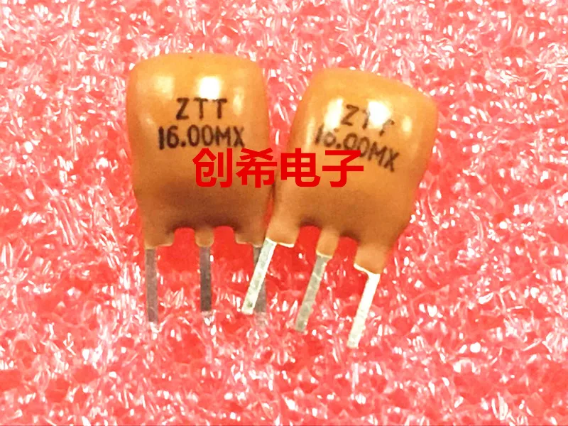 

200PCS/ ceramic oscillator ZTT16.0MX ceramic crystal oscillator ZTT16.00MX 16.00MHZ ZTT16M khaki