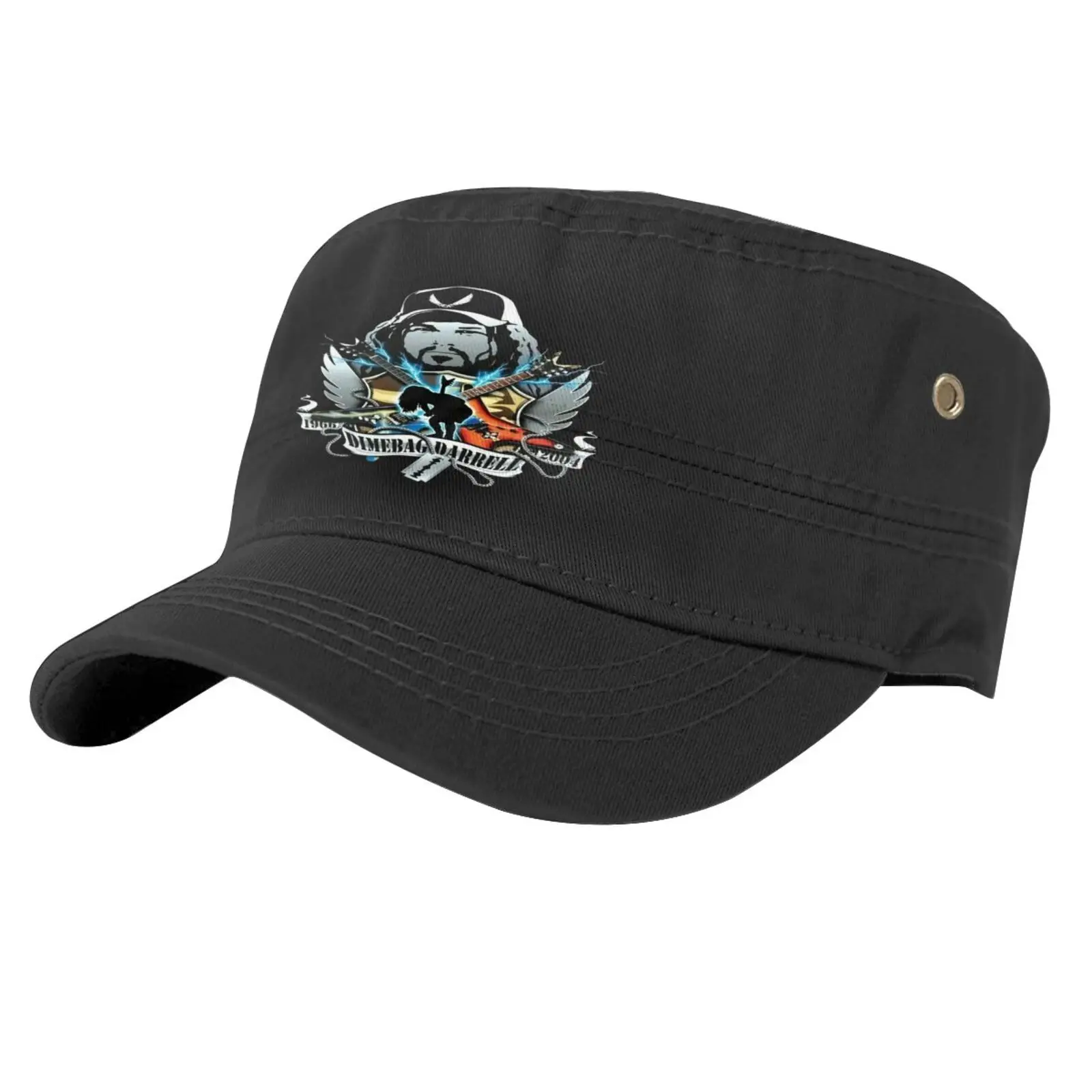 

Dimebag Darrell Abbott Pantera Cap Hip Hop Men's Berets Knit Hat Designer Hat Man Hat Trucker Hat Hat For Girls Adventure Time