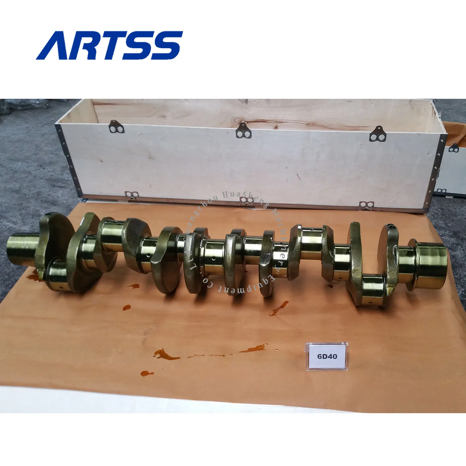 Высококачественный дизельный двигатель ME120533 6D40 коленчатый вал для грузовиков