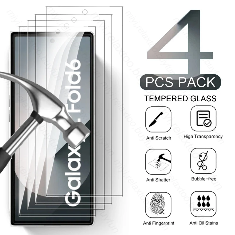 Sumsung складной чехол для телефона 6 дюймов 4 шт. закаленное защитное стекло 9H Samsung Z