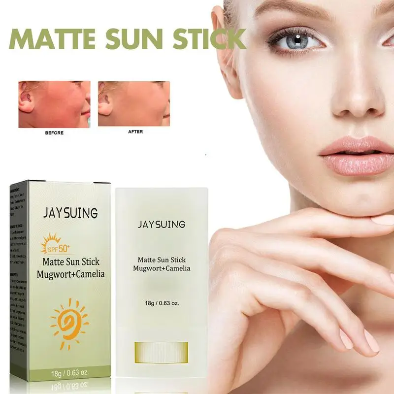 

Matte Sun Stick Sunscreen For Face And Body SPF50+ UV Protection Sunscreen Hydrating Sunscreen Facial Sunblock UV Protection