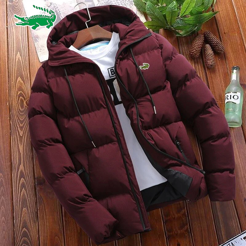 Men's High-quality Jackets Autumn And Winter New Jackets Thickened Padded Jackets Zipper Hooded Coats Men's Down Jackets