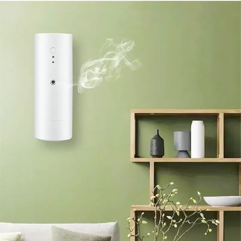 

NEW2023 Aroma Scent Machine Bluetooth Perfume Essential Oil Air Ionizer Automatic Scent Diffuser Machine for Home Office