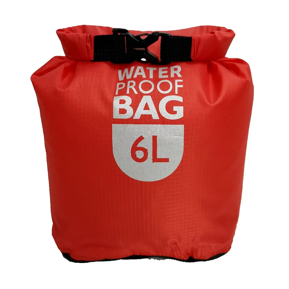 

1pcs Outdoor 6L12L Dry Waterproof Sack Bag Swimming Rafting Kayak Boating Storage Bag Buckle Design Boats Accessories