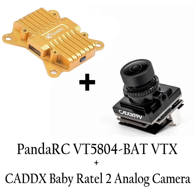 Pandarc VT5804 BAT + Caddx Baby Ratel 2