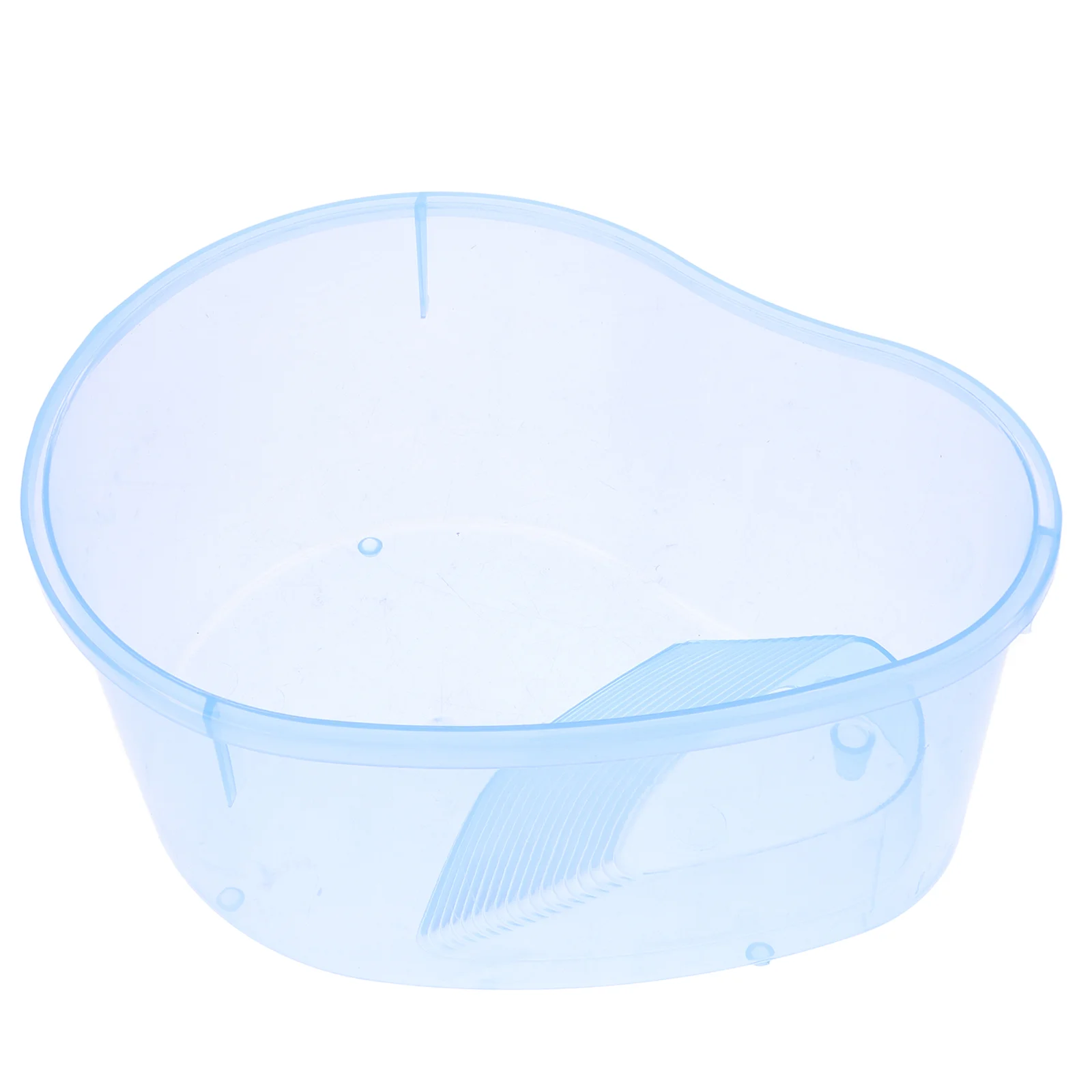 Резервуар для черепахи с соломенным отверстием аквариума. Пластиковый ящик