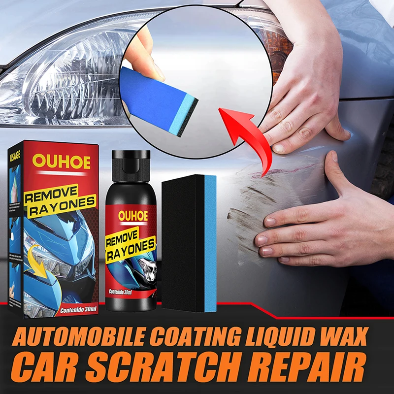 

30ml Car Scratch Removal Kit Car Scratch Remover Compound Repair Polishing Care Wax Universal Car Wash Maintenance Accessories