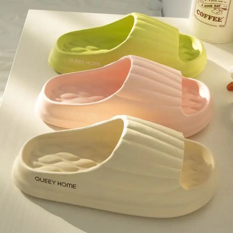 Женские шлепанцы из ЭВА на толстой подошве