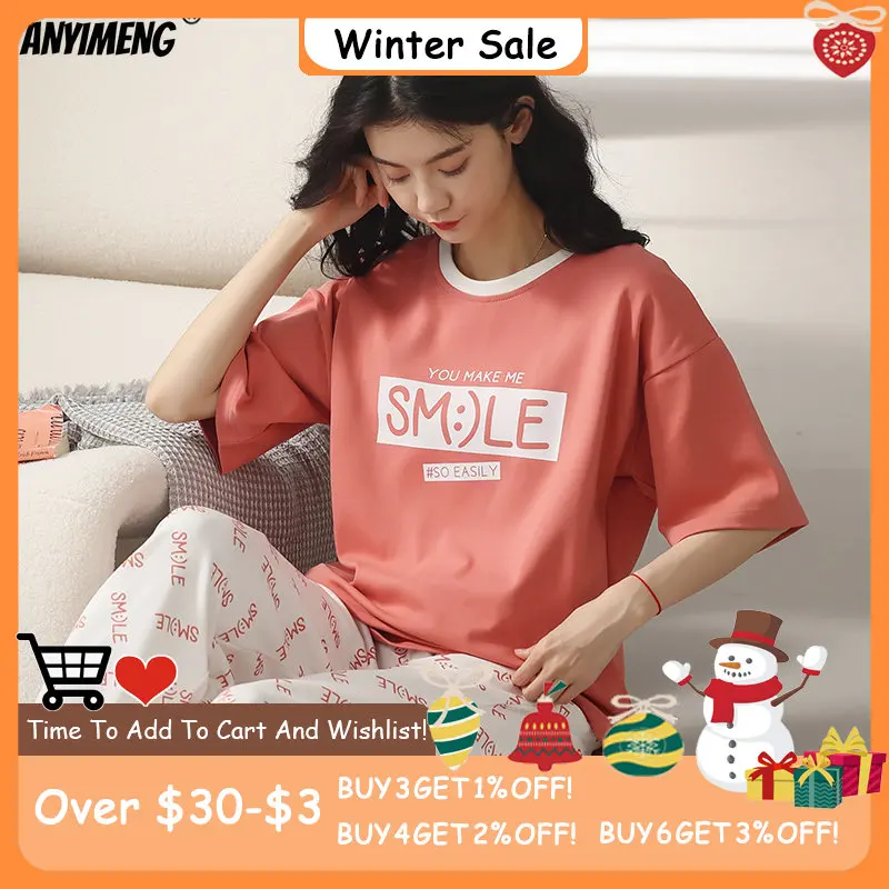 

Новинка, летние цветные клетчатые Модные женские пижамные комплекты, 100% хлопок, одежда для отдыха, нижнее белье, домашние костюмы, одежда дл...