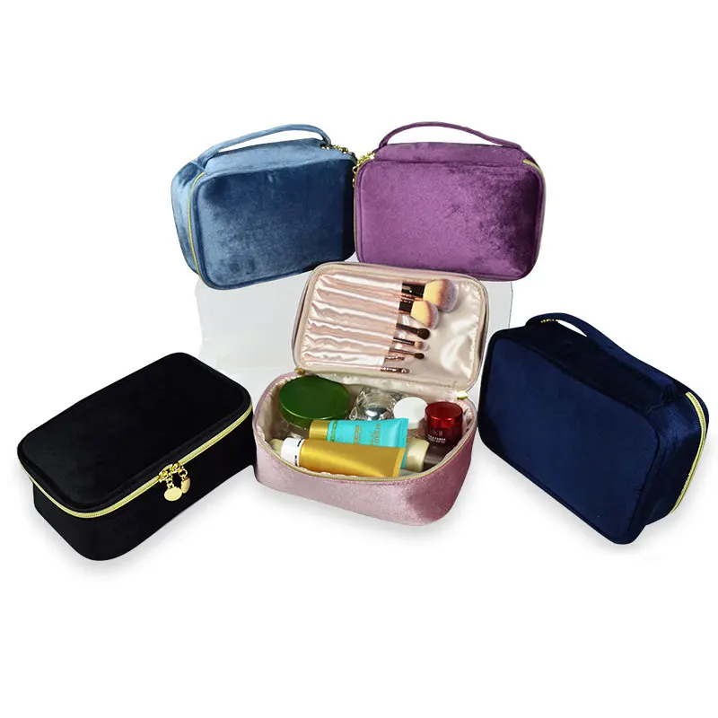 cosmetic brush storage bag large capacity travel makeup case Zipper Wash Beauty Pouch Make Up Organizer cosmetic Case