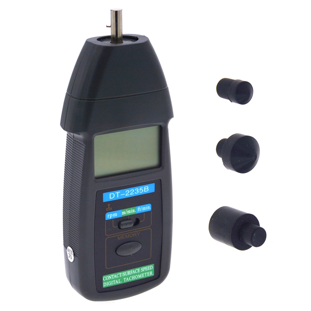 

DT2235A Digital Contact Tachometer RPM Tester Motor Speed Gauge Meter