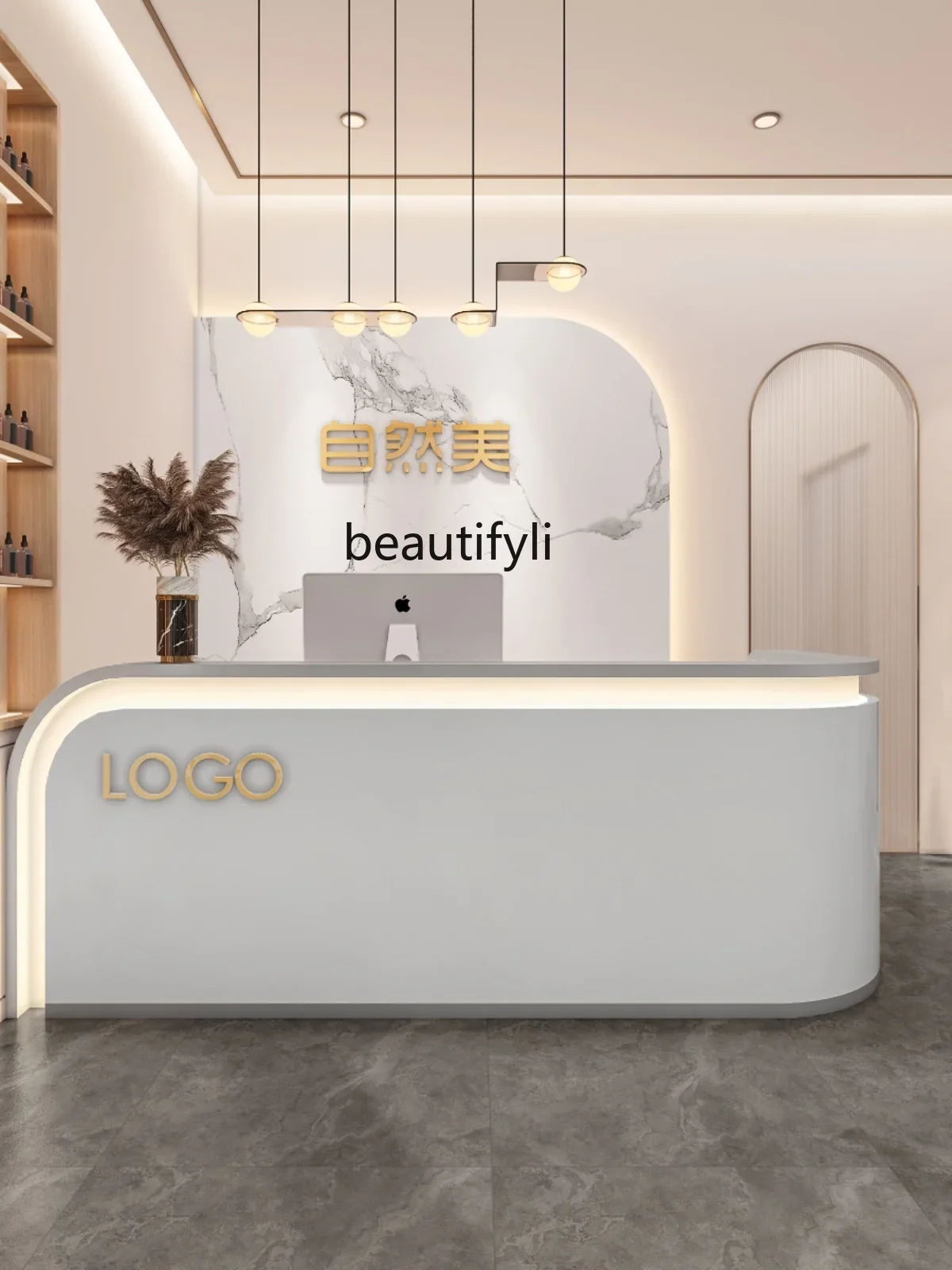 Светильник Роскошная дуговая барная стойка простая красота уход за кожей музей