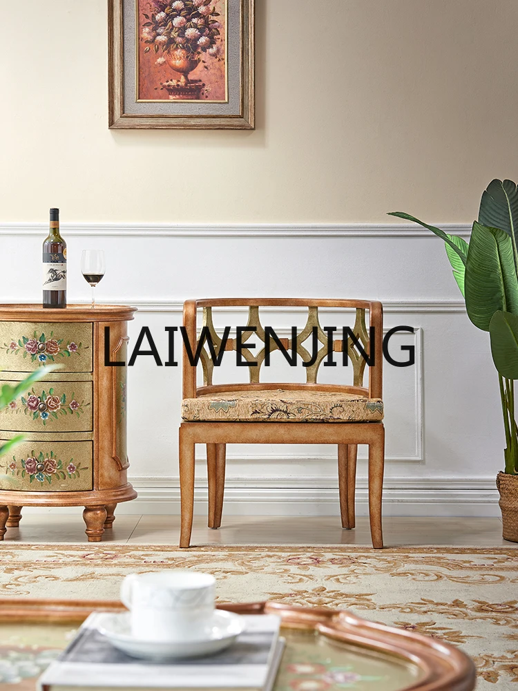 Повседневный стол и стул комбинированный одноместный диван-стул из массива