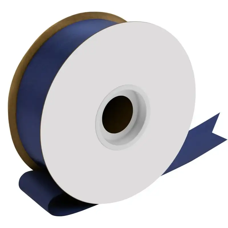 

Ribbon, Navy 1 1/2 Inch Single Face Satin Ribbon for Crafting, Sewing, Gift Wrapping, Decorating, 50 Yd, 1 Each