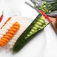 vegetable spiral knife creative potato carrot cucumber salad chopper simple spiral slicer kitchen gadgets and accessories