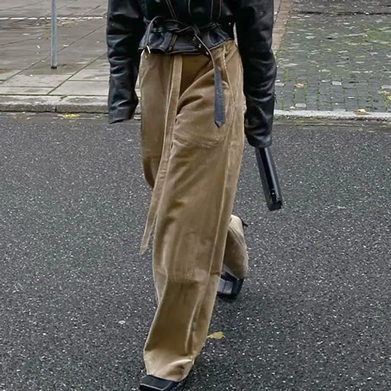 Женские вельветовые брюки