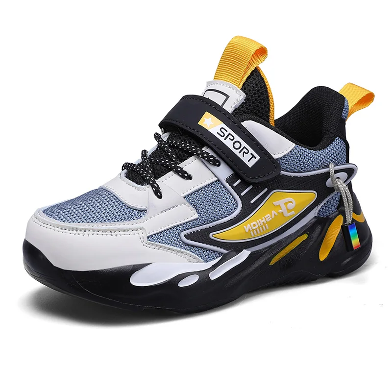 Comfortable Kid Running Shoes 2022 All Seasons Children Sneakers Breathable Non-slip Casual Shoes Boys Girls Sports Shoes