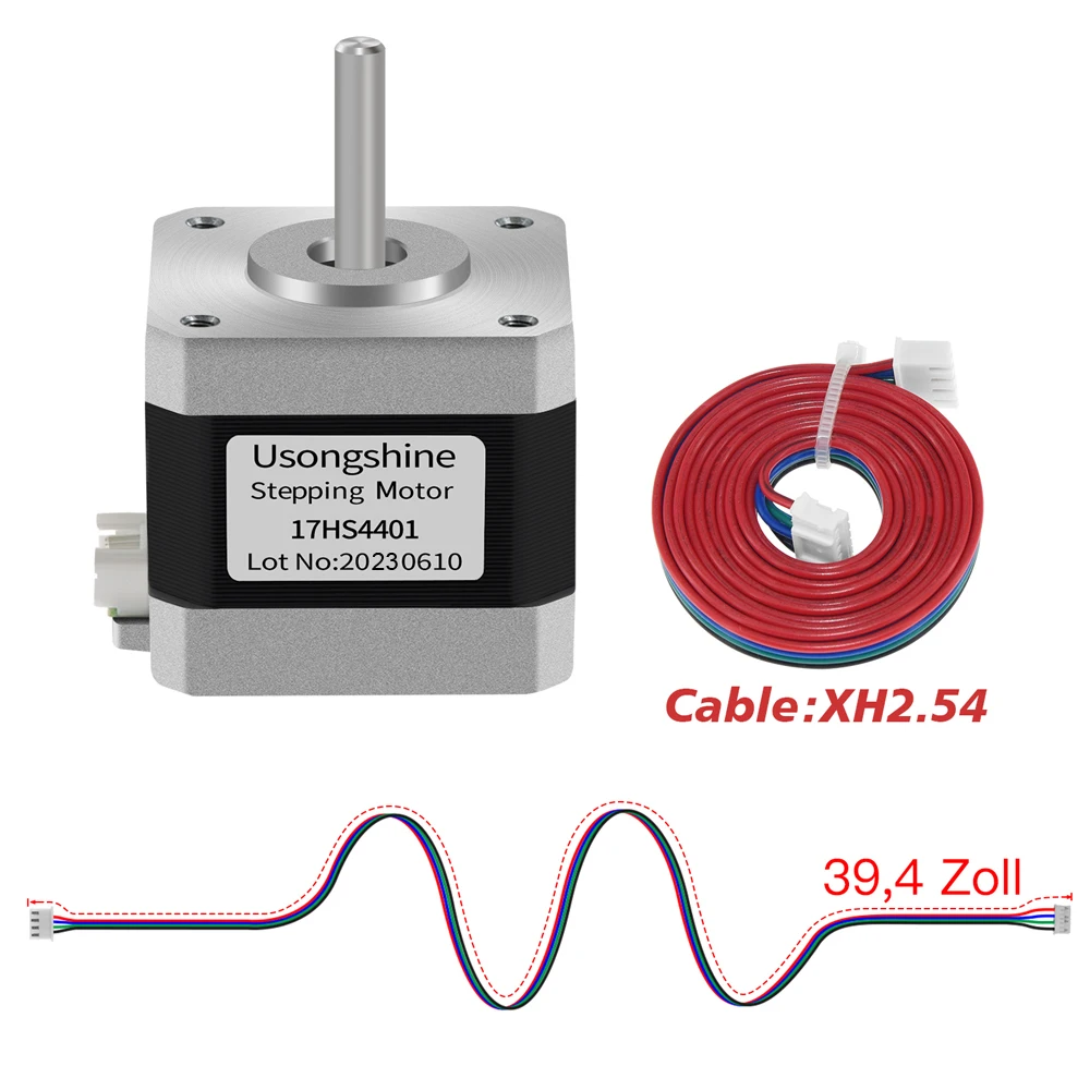 

Шаговый двигатель Usongshine 17HS4401 для лазерного гравера