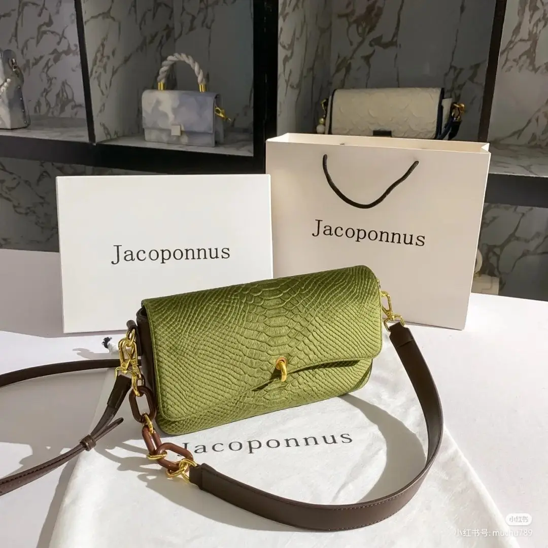 

Crocodile Pattern Women's Bag High Sense Original Staff Bag Niche 2022 New Texture Messenger Single Shoulder Armpit Bag