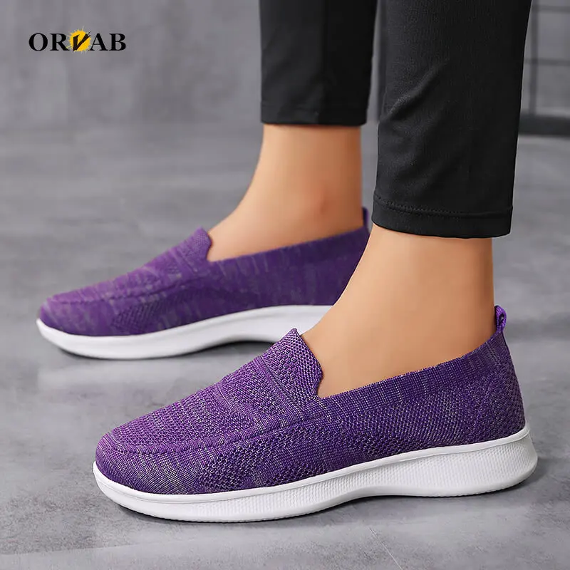 

Loafers Shoes Woman Summer Slip on Breathable Casual Designer Shoes Tenis Feminino Platform Shoes Women Sneakers Basket Femme