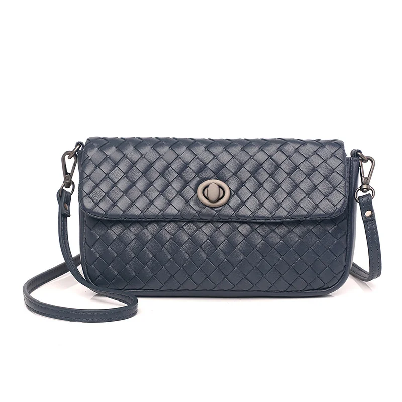 

Высококачественная Роскошная брендовая настоящая 2023 новая плетеная Сумка из чистой овчины ручной работы модная Универсальная женская сум...