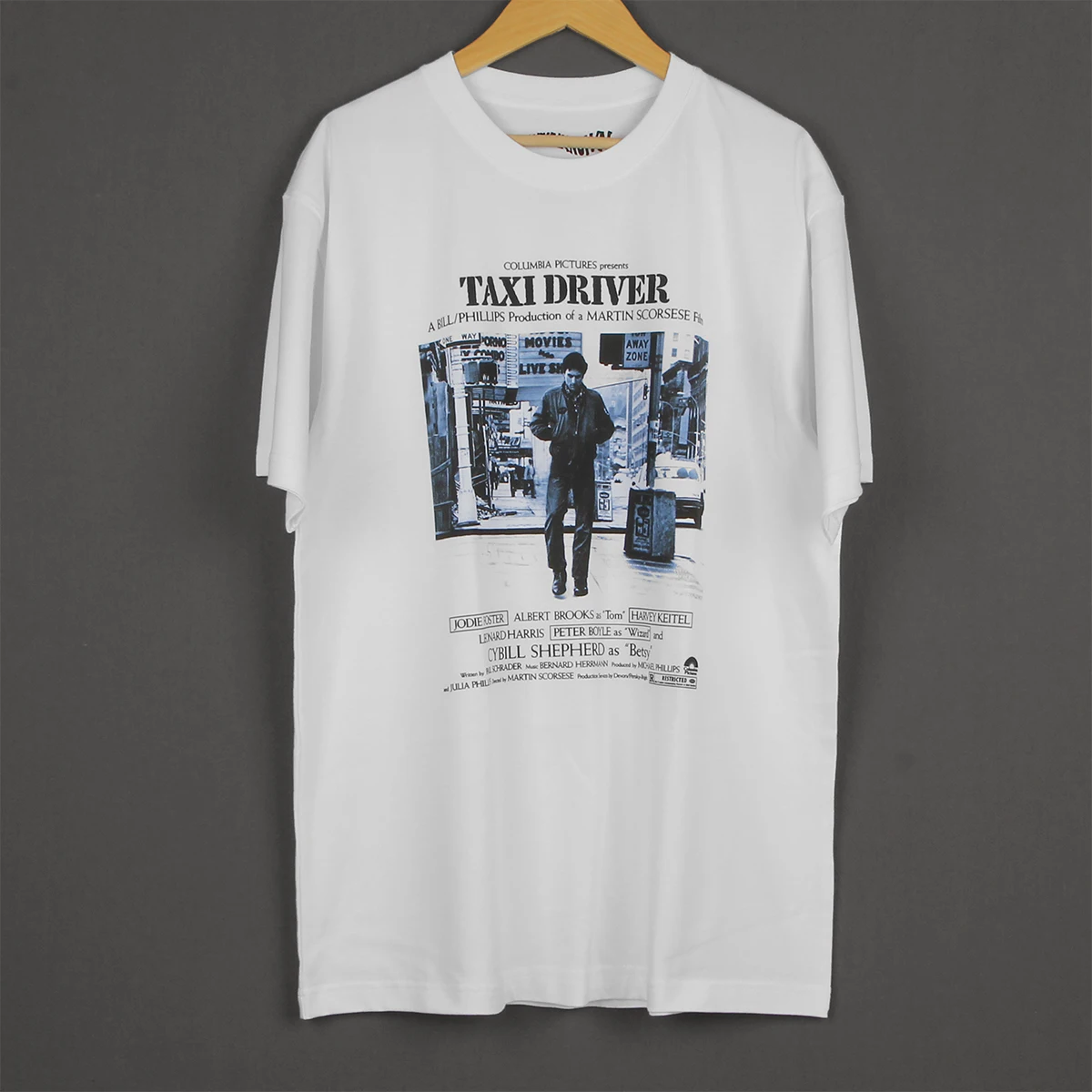 Футболка для такси летняя Хлопковая мужская футболка с принтом Роберта Де Ниро