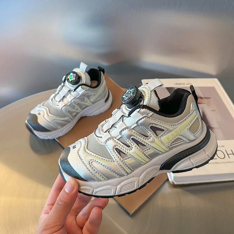 

Boys Girls Sneakers Lightweight Anti-Slip Breathable Mesh Comfort Unisex-Child Sports Running Walking Athletic Shoes for Kids