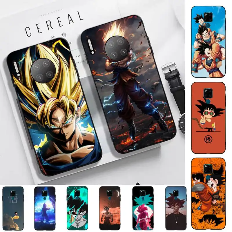 

BANDAI Dragon-Ball-Z Son-Goku Phone Case for Huawei Mate 20 10 9 40 30 lite pro X Nova 2 3i 7se