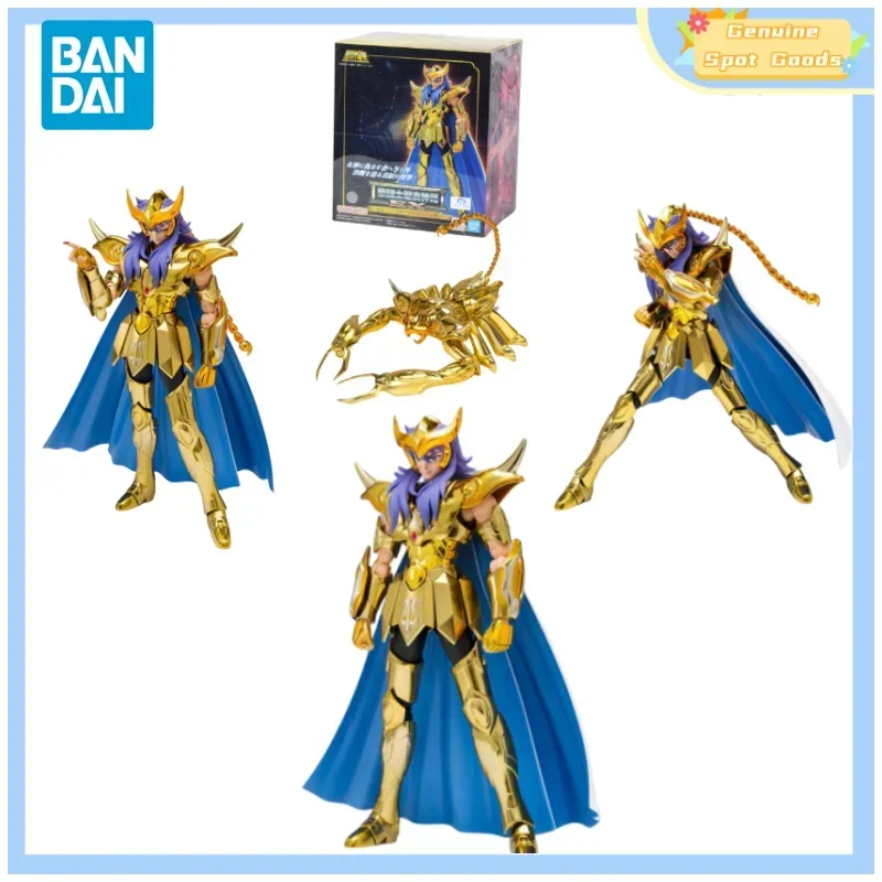 Подлинная ткань Bandai Saint Seiya Myth EX Scorpius Milo REVIVAL аниме-фигурки игрушки подарок для