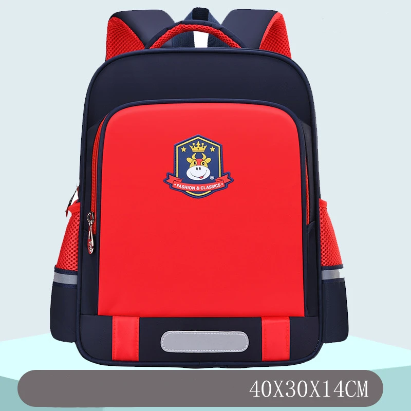 OSLD Kindergarten Students Bookbags Kids Backpack Primary School Bags For Children British Style Boys School Supplies