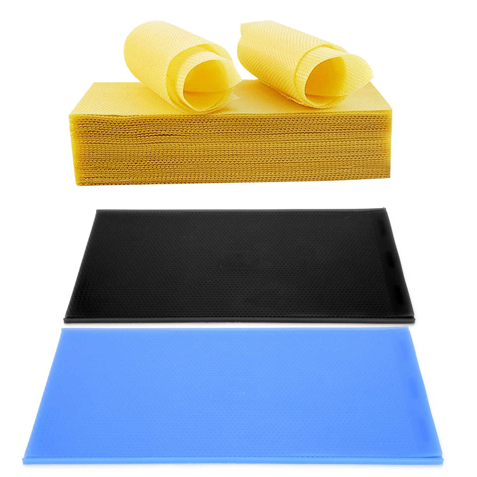 Гибкая Резиновая Форма сделай Сам Для Пчелиного Воскового Листа Сотовый Пресс