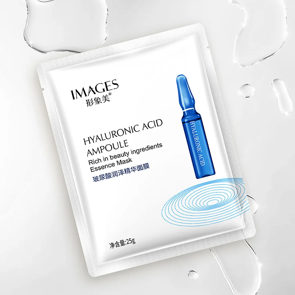 

Увлажняющая маска для лица Niacinamide с гиалуроновой кислотой, отбеливающая маска для лица, контроль жирности, красота, здоровье, уход за кожей л...