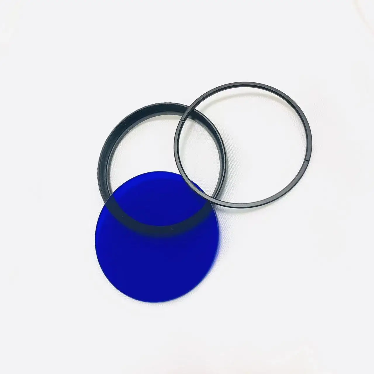 Multiple Size 58mm With Round Photo Frame IR Infrared Low Pass Filter Optical Blue Glass QB24 BG12