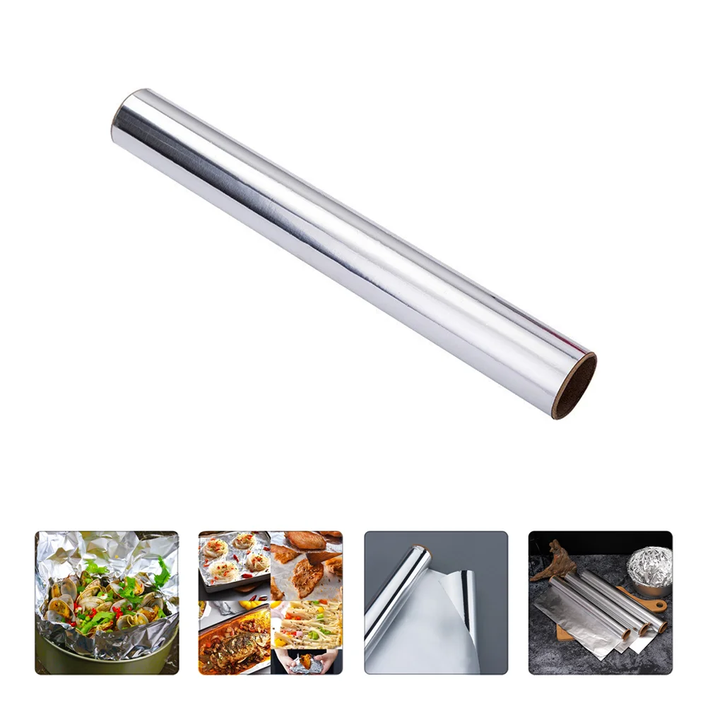 

2 Rolls Aluminum Foil Roll Aluminum Foil Grill Foil Roll