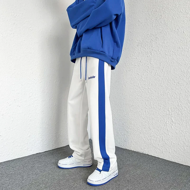 

Мужские прямые брюки Privathinker, повседневные свободные брюки в стиле хип-хоп, на весну, 5XL, 2022