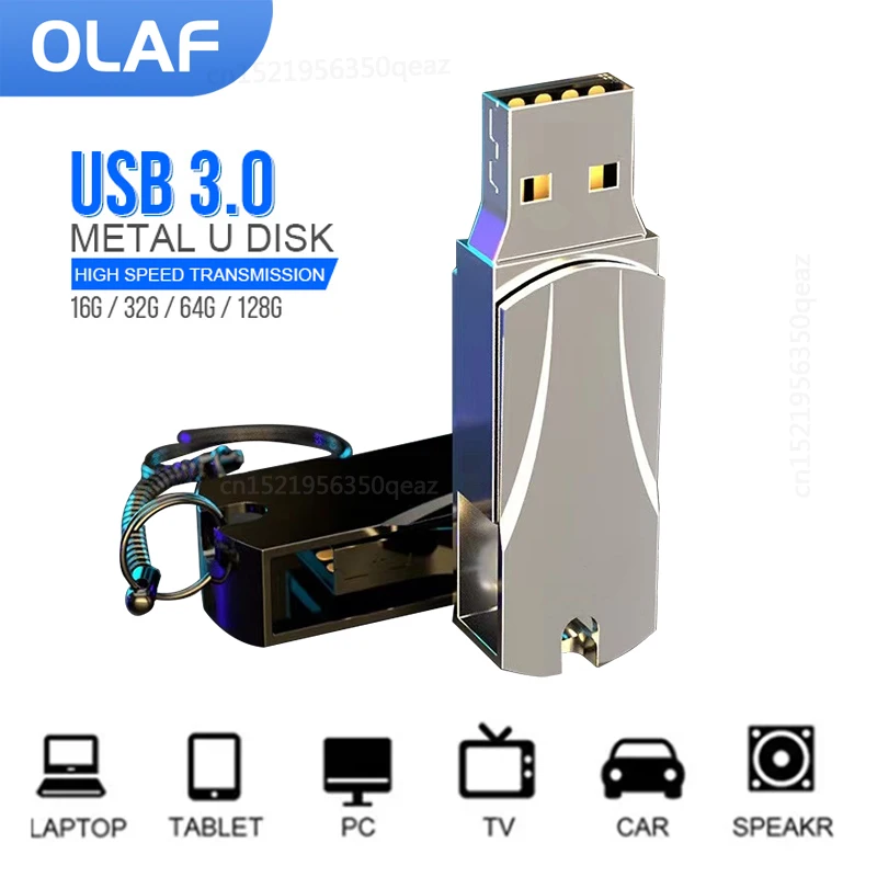 

USB-флеш-накопитель в металлическом корпусе