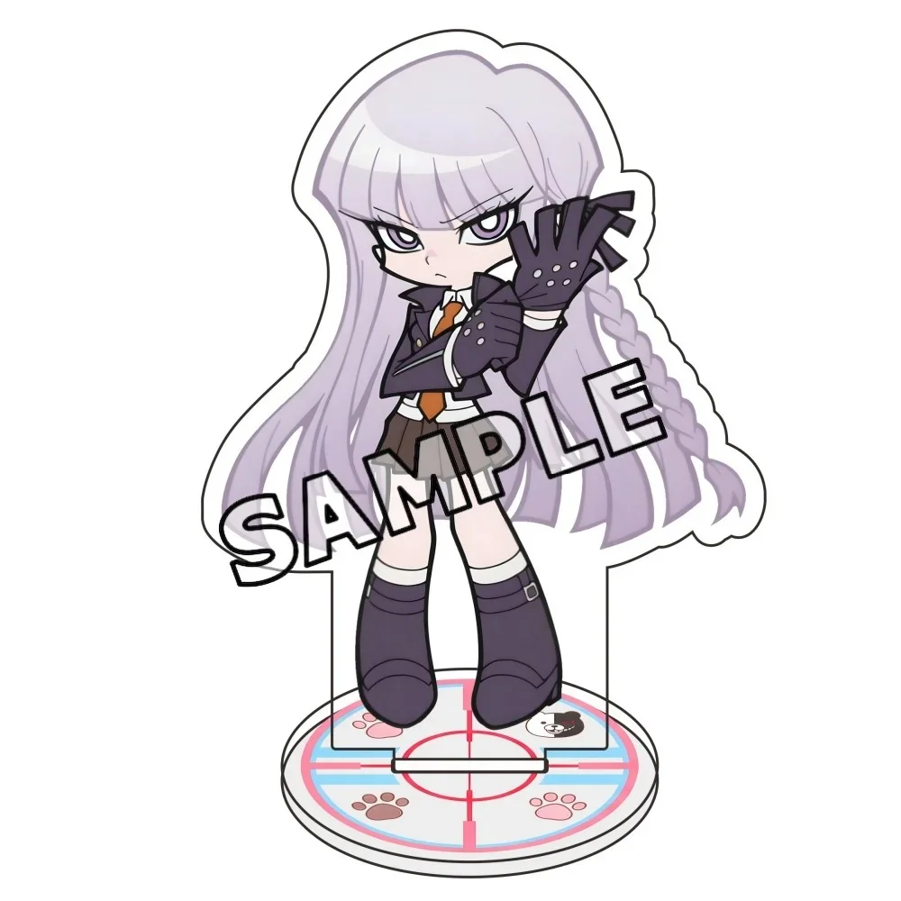 Акриловая подставка-брелок HD с двусторонним изображением персонажей аниме Danganronpa (Нагито, Чиаки, Кокичи) — милая фигурка для декора стола, подарок (art.: 3920db2a6bdcb) - 3920db2a6bdcb