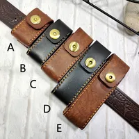 Кожаные чехлы для ножа или мультитула, крепятся на ремень#5