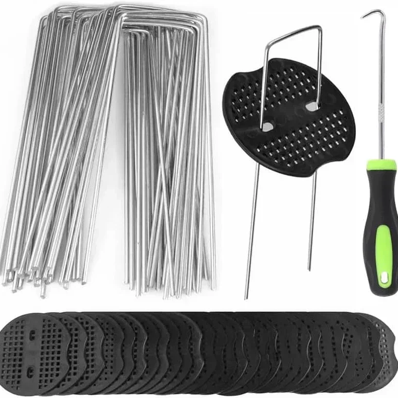 

Металлические садовые колышки U-образные