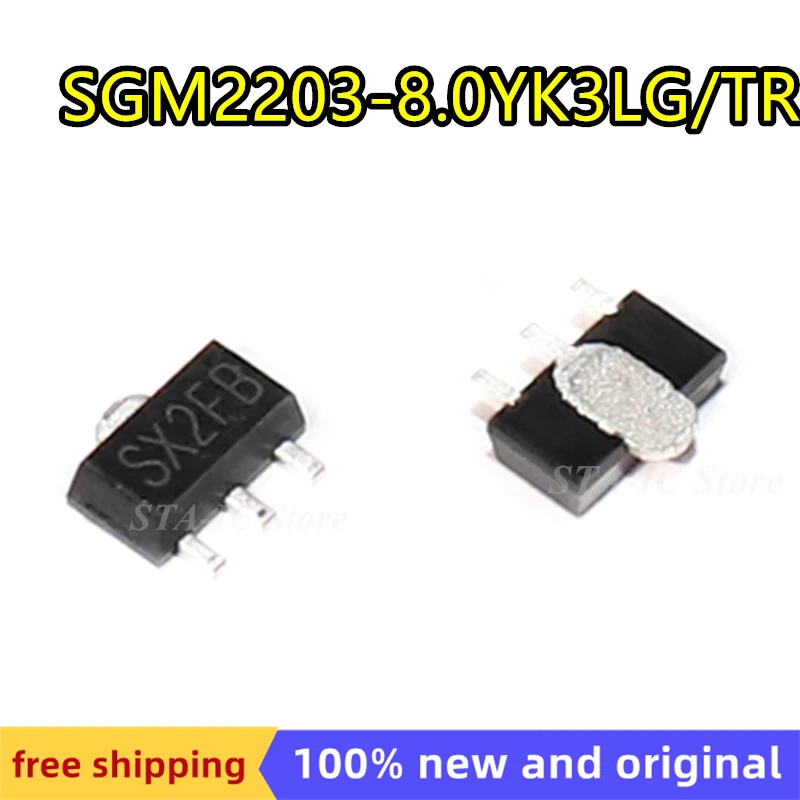 

10 шт./партия SGM2203-8.0YK3LG/TR SX2FB SO89-3 новая оригинальная бесплатная доставка