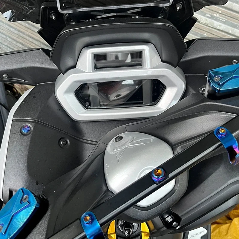 Мотоциклетный спидометр прибор кольцо защитная крышка для Yamaha XMAX 300 2023