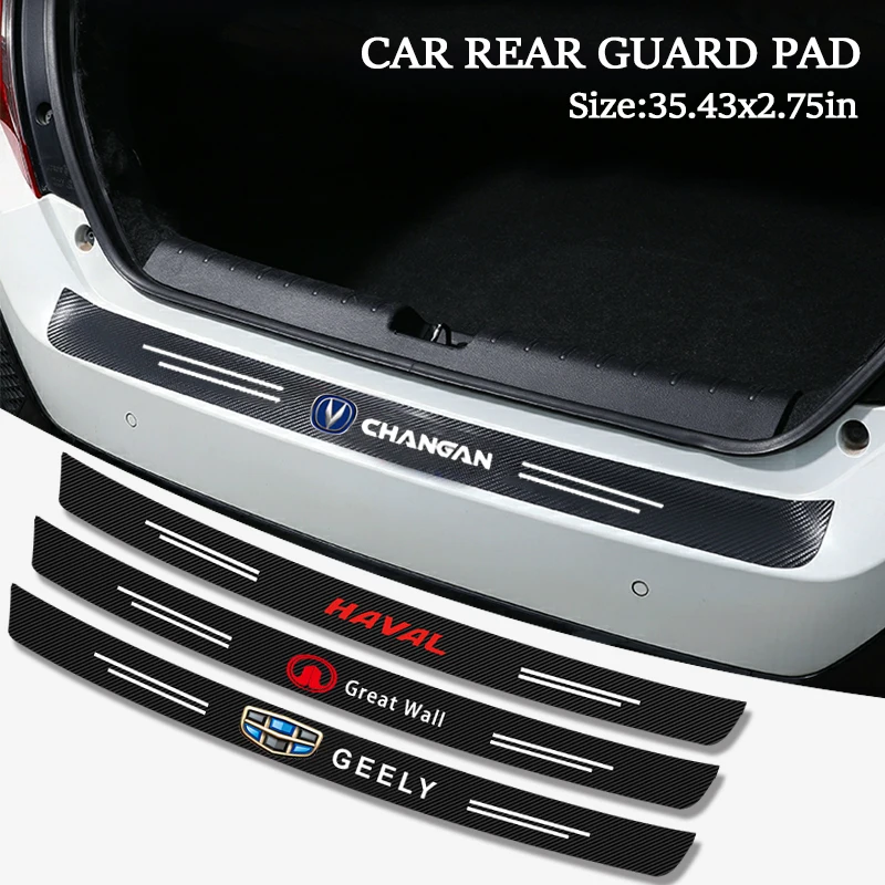 

Carbon Fiber Car Trunk Guard Plate Scratch Protective Sticker for Mazda Mazda 2 3 6 Cx5 3 7 9 30 323 Bt50 Rx8 Demio Accessories